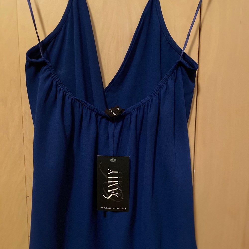 Royal Blue Halter - Picture 3 of 5